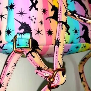 Under One Sky | Bags | Under One Sky Rainbow Pom Unicorn  display picture 3